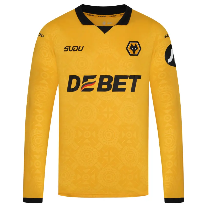 Wolverhampton Wanderers Shirt Store | 2025-26 Wolves Home Shirt – LS TOTI 24 Collection Wolverhampton Wanderers Official Gear